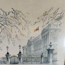 Load image into Gallery viewer, A full set of Mads Stage Watercolour Prints of London Mounted And Framed Under Glass