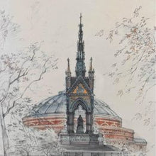 Load image into Gallery viewer, A full set of Mads Stage Watercolour Prints of London Mounted And Framed Under Glass