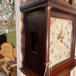 A Fine longcase clock by cabinet watch and clock maker Jerome Denny Bright of Saxmundham c.1790