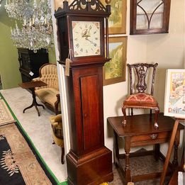 A Fine longcase clock by cabinet watch and clock maker Jerome Denny Bright of Saxmundham c.1790