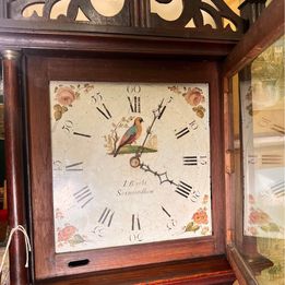 A Fine longcase clock by cabinet watch and clock maker Jerome Denny Bright of Saxmundham c.1790