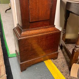 A Fine longcase clock by cabinet watch and clock maker Jerome Denny Bright of Saxmundham c.1790