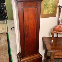 A Fine longcase clock by cabinet watch and clock maker Jerome Denny Bright of Saxmundham c.1790