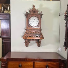 Load image into Gallery viewer, A Victorian Oak Quarter Repeating Bracket Clock By Barraud And Lund