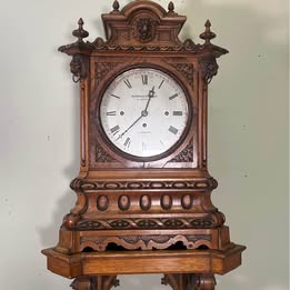 A Victorian Oak Quarter Repeating Bracket Clock By Barraud And Lund