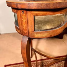 Load image into Gallery viewer, A Fine And Very Rare Late Victorian Shaped Bijouterie Table On Outstanding Original Condition