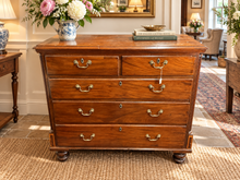 Load image into Gallery viewer, Handsome Georgian Flame Mahogany Chest of Drawers