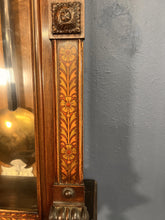 Load image into Gallery viewer, An Impressive Antique Mahogany Cased Striking Vienna Regulator Wall Clock Inlaid With Fruitwoods