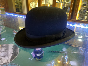 A Vintage Bowler hat Also Known As A Derby Hat by Dunn and Co London