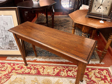 Load image into Gallery viewer, Antique Georgian Quarter Sawn Solid Oak Hall Table