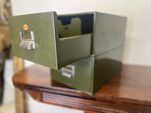 Load image into Gallery viewer, A fantastic mid century metal filing cabinet made by D B Congress Ltd