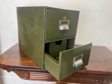 Load image into Gallery viewer, A fantastic mid century metal filing cabinet made by D B Congress Ltd