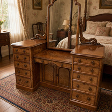 Load image into Gallery viewer, A Fine Quality Victorian Dressing Table By The Renowned Leeds Makers Constantine &amp; Co.