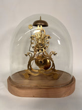 Load image into Gallery viewer, A Quality Striking Skeleton Clock With Glass Dome c1850