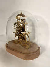 Load image into Gallery viewer, A Quality Striking Skeleton Clock With Glass Dome c1850