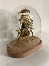 Load image into Gallery viewer, A Quality Striking Skeleton Clock With Glass Dome c1850