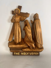 Load image into Gallery viewer, A Stunning Antique French Hand Carved Pearwood Sculpture Of Jesus And The Holy Women