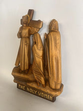 Load image into Gallery viewer, A Stunning Antique French Hand Carved Pearwood Sculpture Of Jesus And The Holy Women