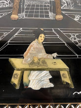 Load image into Gallery viewer, A Chinoiserie Black Lacquer Panelled Coffee Table In Fantastic Condition