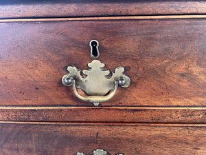 A Quality George II Mahogany Chest Of Drawers With Amazing Rich Colour