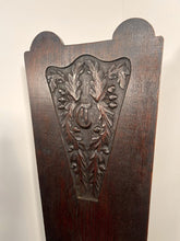 Load image into Gallery viewer, An M H Baillie Style Oak Hall Chair Embossed With Acorns And Beautiful Carved Oak Tree Foliage