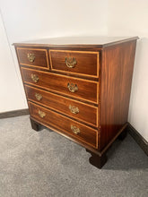 Load image into Gallery viewer, An Antique Mahogany Chest Of Drawers With Crossbanded Drawer Fronts