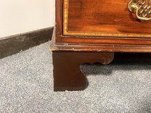 Load image into Gallery viewer, An Antique Mahogany Chest Of Drawers With Crossbanded Drawer Fronts