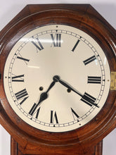 Load image into Gallery viewer, A Late Nineteenth Century American Ansonia Walnut Drop Dial Wall Clock