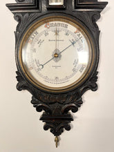 Load image into Gallery viewer, A Victorian Polished Oak Banjo Barometer Made By Mappin Brothers Of London c.1885