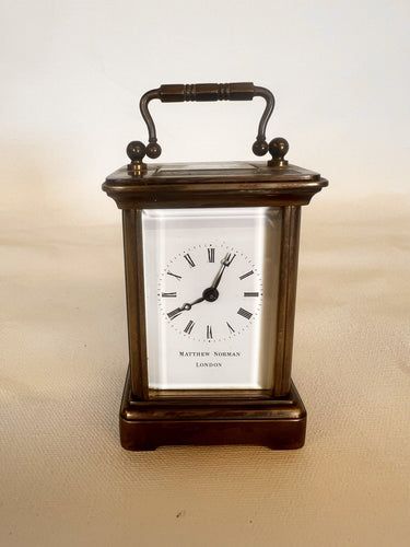 Matthew Norman London Miniature Carriage Clock