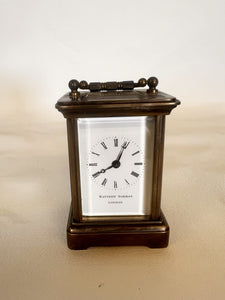 Matthew Norman London Miniature Carriage Clock