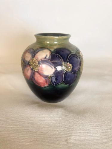 A Really Good Walter Moorcroft Clematis Vase