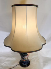 Load image into Gallery viewer, William John Moorcroft Pottery Cluny Pattern Table Lamp Designed By The Legendary Sally Tuffin