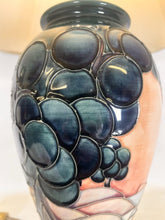 Load image into Gallery viewer, William John Moorcroft Pottery Cluny Pattern Table Lamp Designed By The Legendary Sally Tuffin