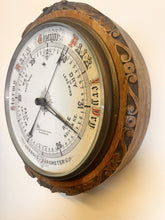 Load image into Gallery viewer, Large Antique Lloyd Payne And Amiel Aneroid Barometer