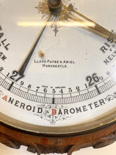Load image into Gallery viewer, Large Antique Lloyd Payne And Amiel Aneroid Barometer