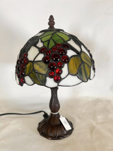 Load image into Gallery viewer, Tiffany Studios New York Style Light With Grapes And Vine Leaves