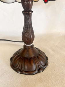 Tiffany Studios New York Style Light With Grapes And Vine Leaves