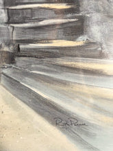 Load image into Gallery viewer, Anchored At The Quay By Ruth Parker Beautifully Mounted And Framed Under Glass