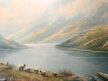 Load image into Gallery viewer, Albert Milton Drinkwater Original 19th Century Watercolour Painting Of Derwentwater Windermere