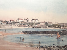 Load image into Gallery viewer, Gwyneth Ryder Signed Print &#39;&#39; Treasddur bay Isle Of Anglesey North Wales
