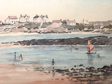 Load image into Gallery viewer, Gwyneth Ryder Signed Print &#39;&#39; Treasddur bay Isle Of Anglesey North Wales