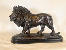Load image into Gallery viewer, A Striking Lion Cast From Bronze With Amazing Detail