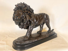 Load image into Gallery viewer, A Striking Lion Cast From Bronze With Amazing Detail