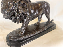 Load image into Gallery viewer, A Striking Lion Cast From Bronze With Amazing Detail