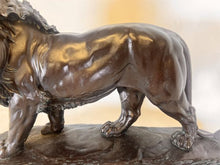 Load image into Gallery viewer, A Striking Lion Cast From Bronze With Amazing Detail