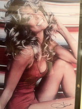 Load image into Gallery viewer, Original Vintage Farrah Fawcett Majors Red Swim Suit The Best Selling Poster Of All Time Signed £125.00