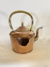 Load image into Gallery viewer, An Antique Smaller Sized Fireside Victorian Kettle Made From English Copper