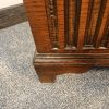 Load image into Gallery viewer, A Georgian Style Oak Coffer Featuring Deeply Carved Gothic Arcading And Panelled Front