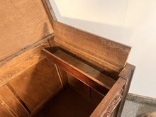 Load image into Gallery viewer, A William III Period Coffer Constructed From Richly Patinated Oak C. 1700